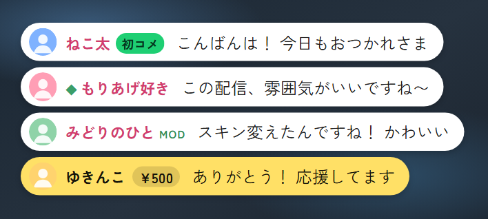 slim の見本